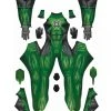 Deadpool Green Lantern Deadlantern DyeSub Printing Superhero Costume -Highlight shop Deadpool Green Lantern Deadlantern DyeSub Printing Superhero Costume LCC033 450x600 1