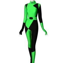 Newest Shego Of Kim Possible Super Villain Cosplay Costume