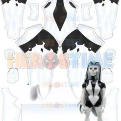 Sexy Silver Banshee Monster Mayhem Female Cosplay Costume