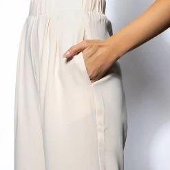 AMELIA PALAZZO PANT -Highlight shop amelia palazzo pant ivory 7 7