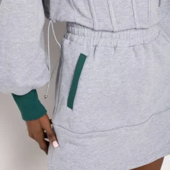 BEAM ME UP MINI SKIRT -Highlight shop beam me up mini skirt grey 6 6 c1