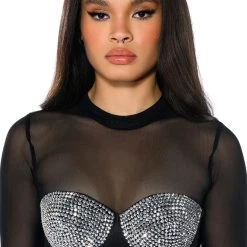 BEDAZZLE SUPPORT BRA C CUP