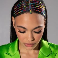 COLORFUL SMALL HAIR GEM STICKERS -Highlight shop colorful small hair gem stickers multi 1 1