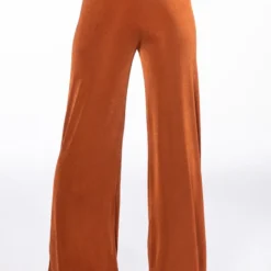 HOLD UP SLINKY PALAZZO PANT -Highlight shop hold up slinky palazzo pant rust 5 5