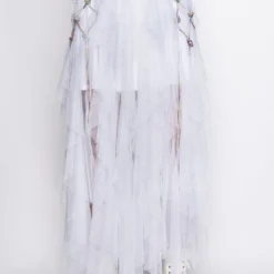 I AM ME CLYDE RAINBOW RHINESTONE CORD DENIM BELT -Highlight shop i am me clyde rainbow rhinestone cord denim belt medium blue denim 10 10