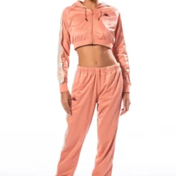 KAPPA SIDE TRIM JOGGER -Highlight shop kappa side trim jogger pink multi 8 8