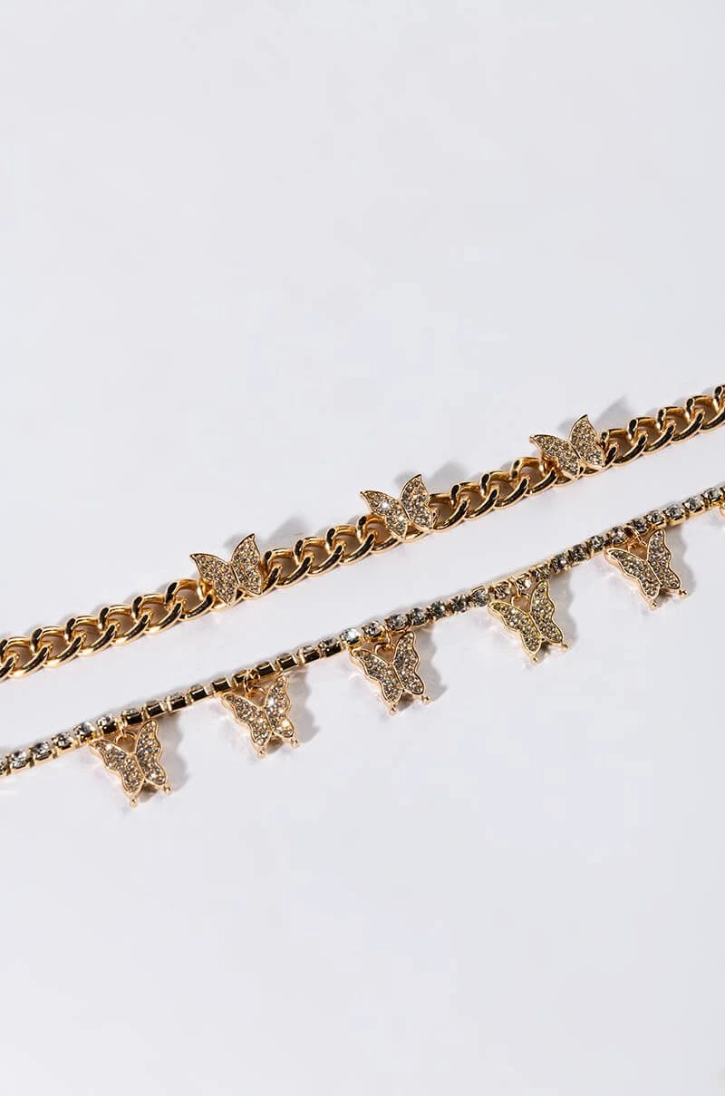 MARIPOSA ANKLET SET MARIPOSA ANKLET SET -Highlight shop mariposa anklet set gold 3 3