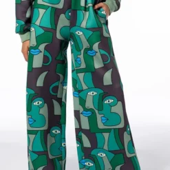 MEDUSA WIDE LEG SCUBA SWEATPANTS