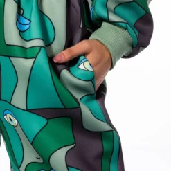 MEDUSA WIDE LEG SCUBA SWEATPANTS 7 MEDUSA WIDE LEG SCUBA SWEATPANTS -Highlight shop medusa wide leg scuba sweatpants green multi 7 7