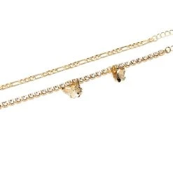 METAMORPHOSIS ANKLET SET -Highlight shop metamorphosis anklet set gold 3 3