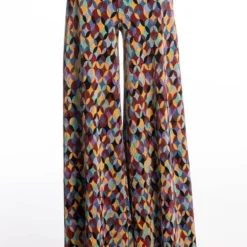NO PROMISES PALAZZO PANTS -Highlight shop no promises palazzo pants multi 6 6