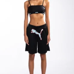 PUMA X DUA LIPA Basketball Shorts -Highlight shop puma x dua lipa basketball shorts black 10 10