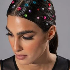 THE MAIN EVENT HAIR GEM STICKERS IN MULTI -Highlight shop the main event hair gem stickers in multi multi 2 2